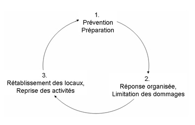 Figure 1 : Le cycle des catastrophes