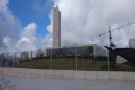 Mausolée de Yasser Arafat, Ramallah, inauguré en 2004, trois ans après la mort du chef historique des Palestiniens. © Denis Pernet pour PIMPA / 2013